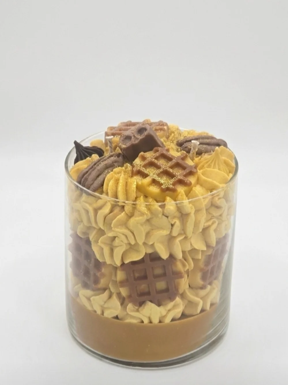 Waffle Candle